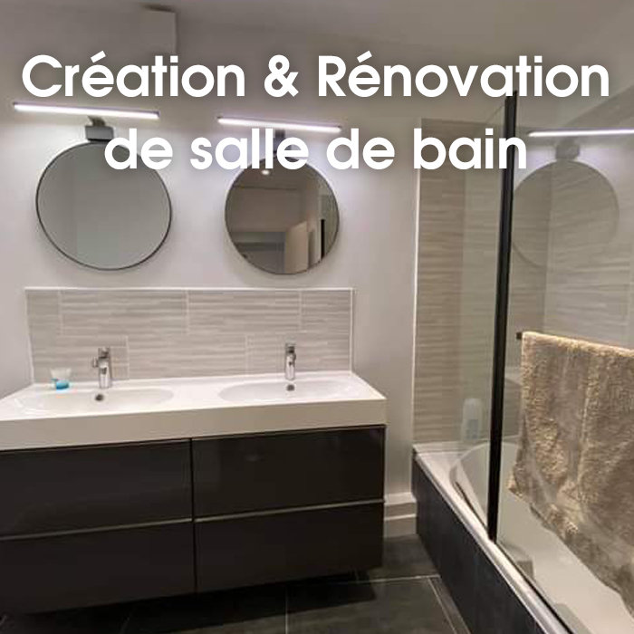 Entreprise, création et rénovation de salle de bain